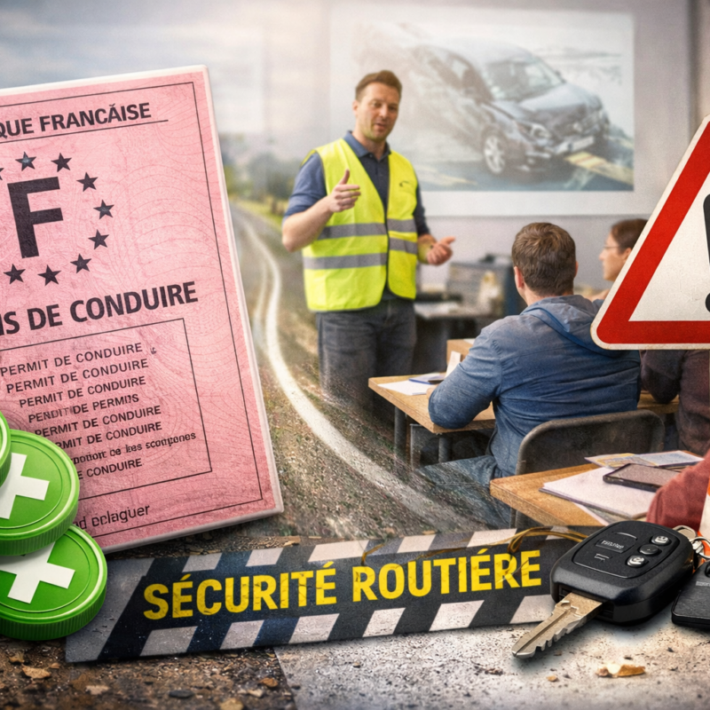 stage de récupération de points