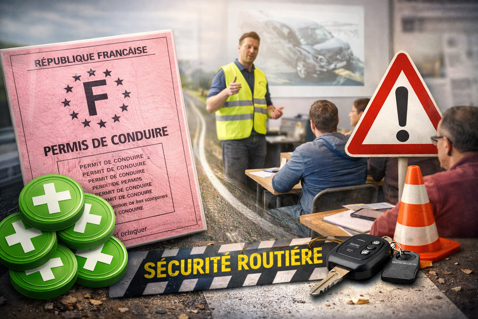 Qui est éligible pour participer à un stage de sensibilisation à la sécurité routière (permis à points) ?
