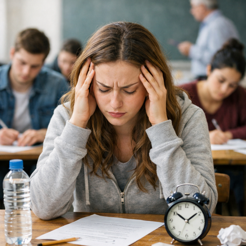 gestion du stress en examen